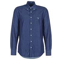 Gant  THE INDIGO REG BD  Modrá