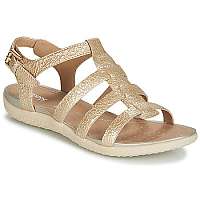 Geox  Sandále D SANDAL VEGA  Zlatá