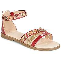 Geox  Sandále J SANDAL KARLY GIRL  Červená
