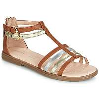 Geox  Sandále J SANDAL KARLY GIRL  Hnedá