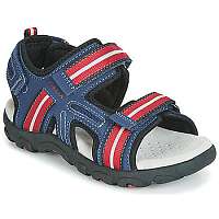 Geox  Športové sandále JR SANDAL STRADA  Modrá