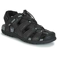 Geox  UOMO SANDAL STRADA  Čierna