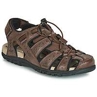 Geox  UOMO SANDAL STRADA  Hnedá