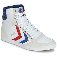 Hummel  TEN STAR HIGH CANVAS  Biela