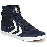hummel  TEN STAR HIGH CANVAS  Námornícka modrá