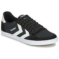 Hummel  TEN STAR LOW CANVAS  Čierna