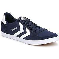 Hummel  TEN STAR LOW CANVAS  Modrá
