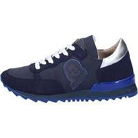 Invicta  sneakers blu tessuto camoscio AB54  Modrá