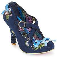 Irregular Choice  Lodičky Beryll Blossom  Modrá