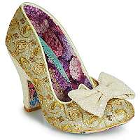 Irregular Choice  Lodičky NICK OF TIME  Zlatá