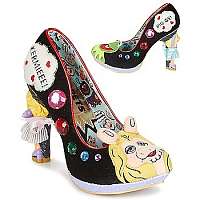 Irregular Choice  Lodičky SUPERCOUPLE  Čierna