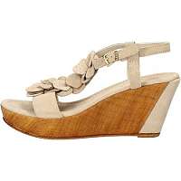 Keys  zeppe beige camoscio AG792  Béžová