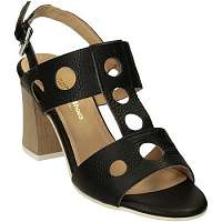 Leonardo Shoes  604/1 CERVO NERO  Čierna