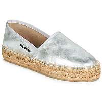 Love Moschino  Espadrilky JA10223G07  Strieborná