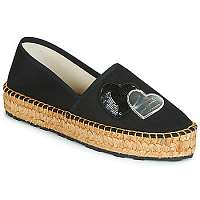 Love Moschino  Espadrilky JA10243G07  Čierna