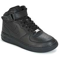 Nike  AIR FORCE 1 MID 06 JUNIOR  Čierna