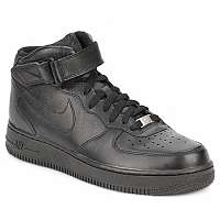 Nike  AIR FORCE 1 MID 07 LEATHER  Čierna