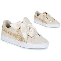 Puma  BASKET HEART CANVAS W'S  Béžová