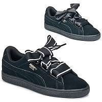 Puma  Nízke tenisky Basket Heart Satin  Čierna