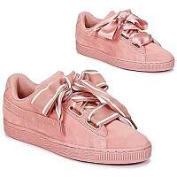 Puma  Nízke tenisky Basket Heart Satin  Ružová