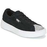 Puma  Nízke tenisky SUEDE PLATFORM GLAM PS  Čierna
