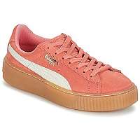 Puma  Nízke tenisky SUEDE PLATFORM SNK JR  Ružová