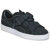 Puma  SUEDE HEART VALENTINE JR  Čierna