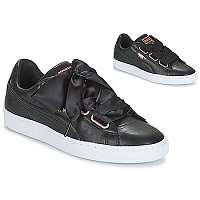 Puma  WN SUEDE HEART LEATHER.BLA  Čierna