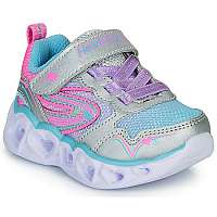 Skechers  Nízke tenisky HEART LIGHTS  Strieborná