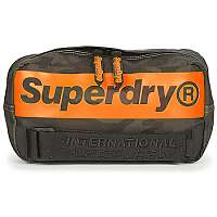 Superdry  Kabelky a tašky cez rameno INTERNATIONAL BUM BAG  Zelená
