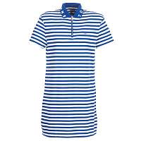 Tommy Jeans  Krátke šaty TJW ESSENTIAL ST  Modrá