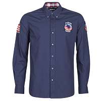 U.S Polo Assn.  USA PATCH SHIRT BD  Modrá