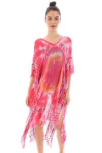 DOCA Plážový kaftan Eirini viacfarebná uni