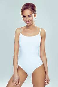 Eldar Dámske body Paola biela L