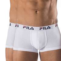 Fila 2 pack bielych boxeriek FILA biela M