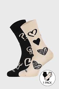 Fusakle Ponožky Fusakle Symbol viacfarebná-38