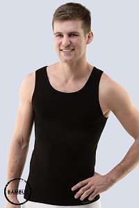 GINO Pánske tielko Bamboo ČIERNA XL/XXL