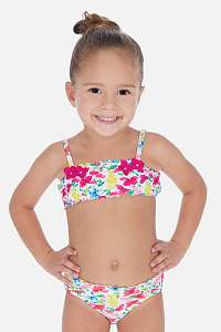 Mayoral Moda Infantil, S:A.U. Dievčenské dvojdielne plavky Flowers viacfarebná 6