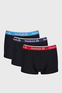 Reebok 3 PACK boxeriek Reebok Millar C ČIERNA M