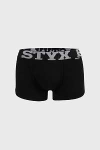 STYX Čierne boxerky STYX Bamboo ČIERNA L