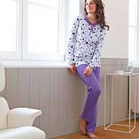 Blancheporte Bavlnené pyžamo s potlačou 