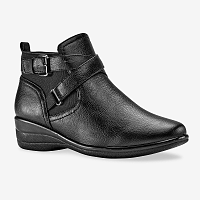 Blancheporte Členkové topánky na podpätku čierna