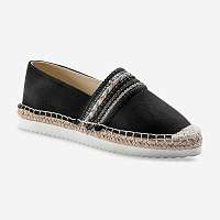 Blancheporte Espadrilky hebké na dotyk čierna