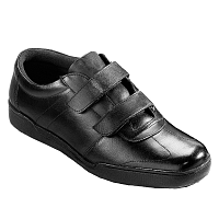Blancheporte Kožené vychádzkové topánky čierna