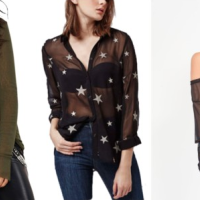 Ako si vkusne obliecť priesvitné oblečenie?