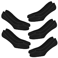 ponožky (set 5 páru) URBAN CLASSICS - Invisible - TB1644_black