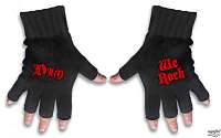 rukavice bezprsté Dio - Logo&We Rock - RAZAMATAZ - FG043