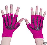rukavice bezprsté POIZEN INDUSTRIES - BGS - Pink/Blk
