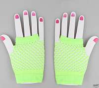 rukavice bezprsté POIZEN INDUSTRIES - NSD Fishnet - N.Green