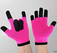 rukavice POIZEN INDUSTRIES - Double - Pink